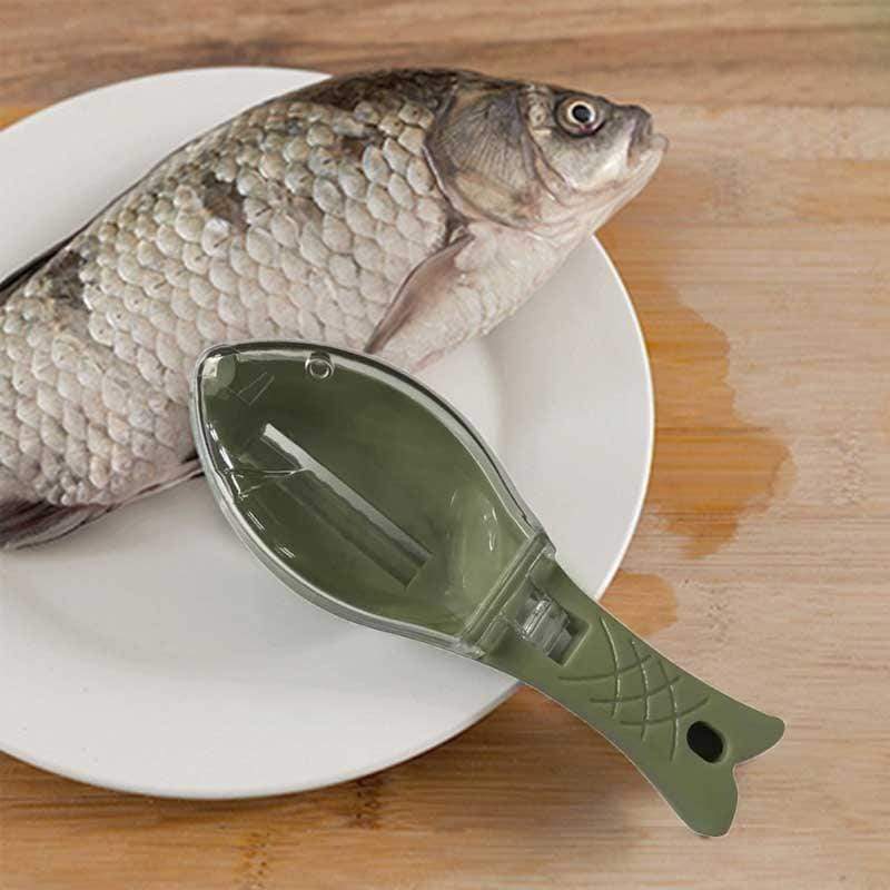 Removedor de Escamas em Formato de Peixe - O Retalho