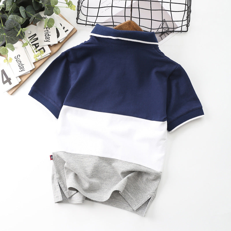 Camiseta Polo Casual para meninos - O Retalho