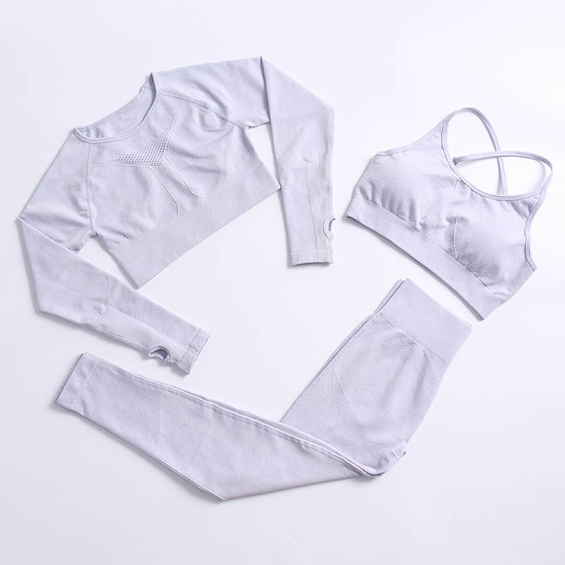 Conjunto de Roupas de Fitness e Yoga para Mulheres - O Retalho
