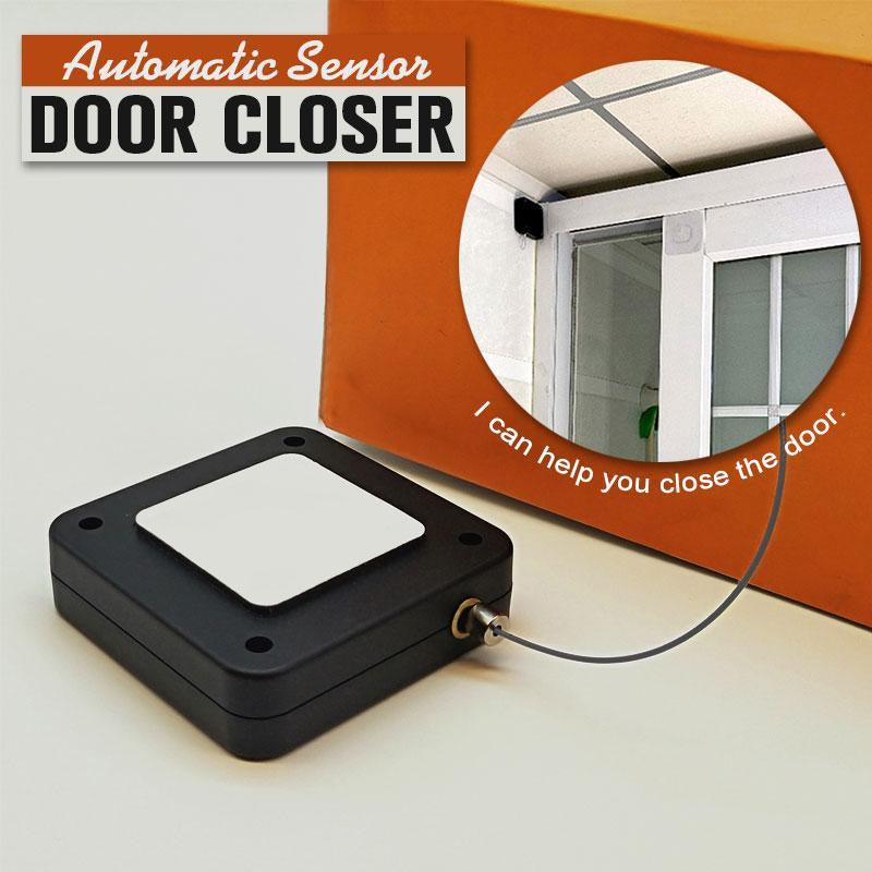Fechadura automática de porta, sem perfurações, fechamento macio, para porta deslizante, porta de vidro, 500g-1000g, dispositivo de fechamento de tensão - O Retalho