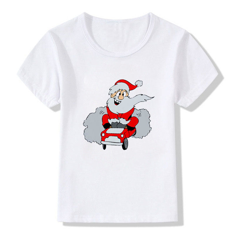 Camiseta infantil fofa de Natal - O Retalho