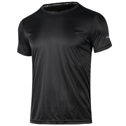 Camiseta de Manga Curta para Academia - Ajuste Solto e Secagem Rápida - O Retalho