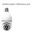 CÂMERA WiFi 1080P Lâmpada 4X Zoom Câmera E27 Home 5GWiFi Monitor de alarme - O Retalho