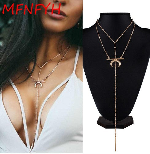 Colar Choker Multicamadas para Mulheres - O Retalho