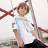 Camiseta infantil impressa estilo rap - O Retalho