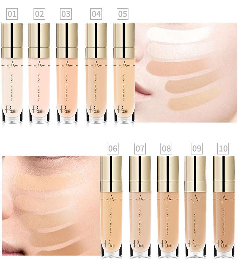 Base de maquiagem profissional Pudaier Foundation Moisturizer - O Retalho