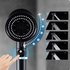 Five-color Wind Turbine Shower Head 56 Speed Water Silicone Shower Head - O Retalho