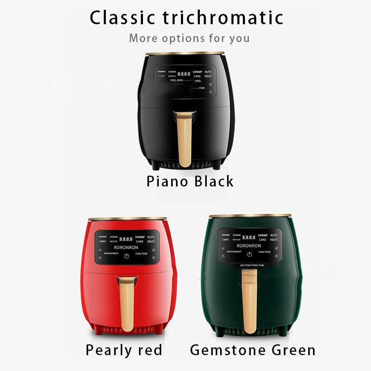Fritadeira Elétrica Inteligente Smart Touch para Casa (Air Fryer)