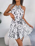 Vestido Casual com Estampa de Leopardo - O Retalho