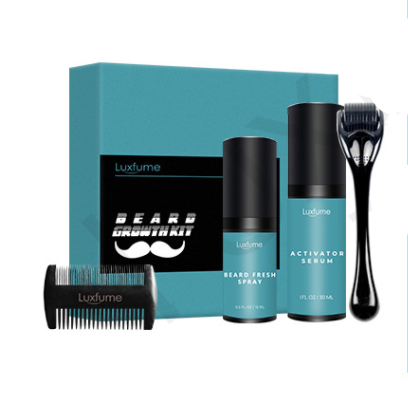 Kit de Cuidado para Barba e Crescimento - O Retalho