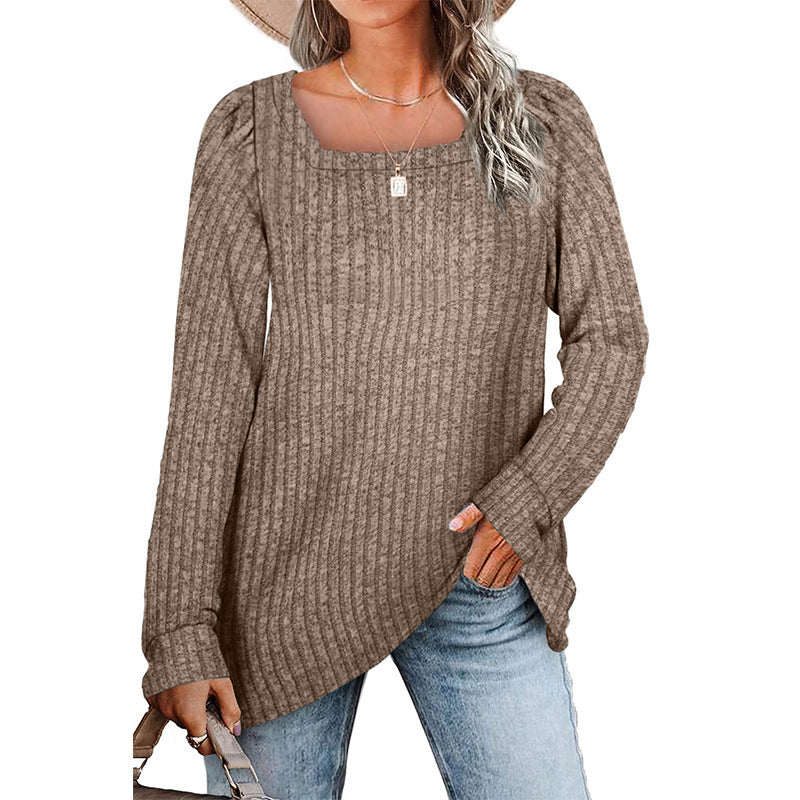 Blusa manga longa casual - O Retalho