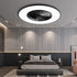 Luminária de Teto com Ventilador e Controle Inteligente para Quarto - O Retalho