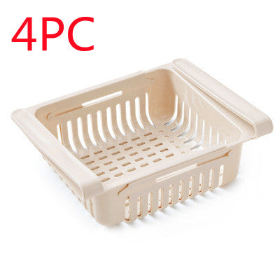 Organizador de Geladeira com Design Ajustável - Mantenha Sua Cozinha Organizada - O Retalho