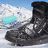 Winter Thick Plush Snow Boots With Side ZIpper High Top Platform Warm Cotton Shoes Women Solid Waterproof Fleece Walking Boot - O Retalho