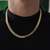 Colar masculino de aço inoxidável e elegante - O Retalho