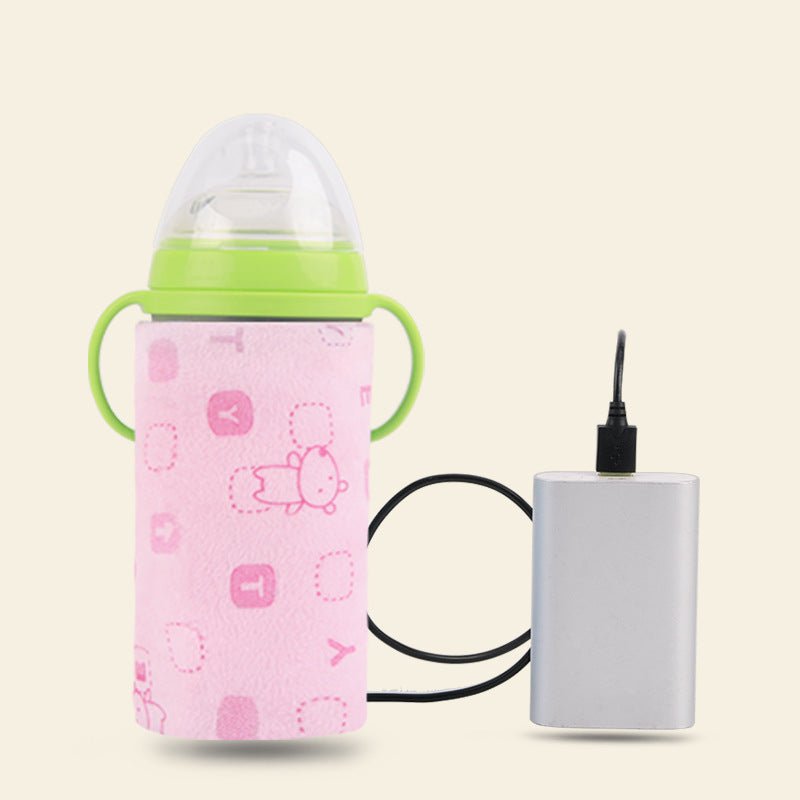 Aquecedor de Mamadeira para Bebê com Capa de Isolamento USB Portátil para Carro - O Retalho
