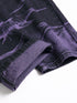 Calça Jeans Street Fashion Roxa e Preta - Estilo Ousado - O Retalho