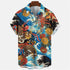 🌑Camisa Havaiana Animal Retro Mito 3D - O Retalho