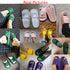 Chinelos macios EVA Home Shoes para mulheres e homens chinelos de banheiro antiderrapantes - O Retalho