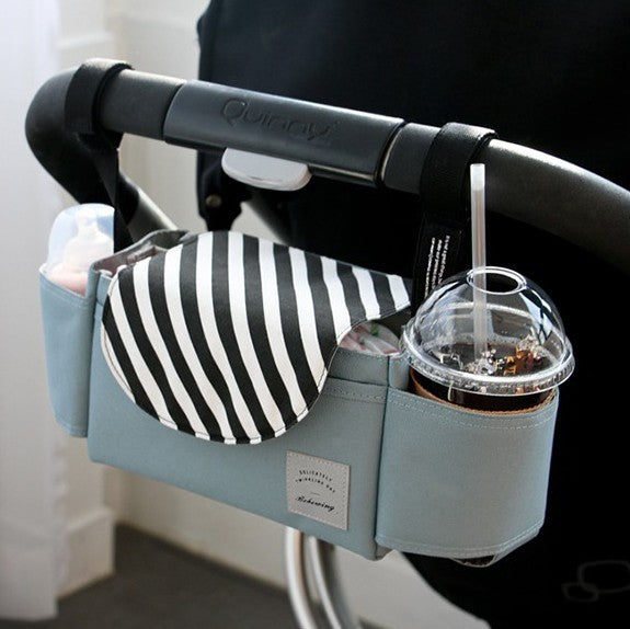 Bolsa organizadora multifuncional para carrinho de bebê - O Retalho