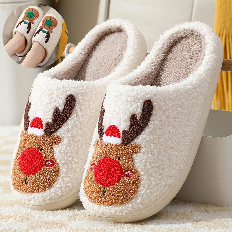 Pantufas de Inverno de Natal confortáveis - O Retalho