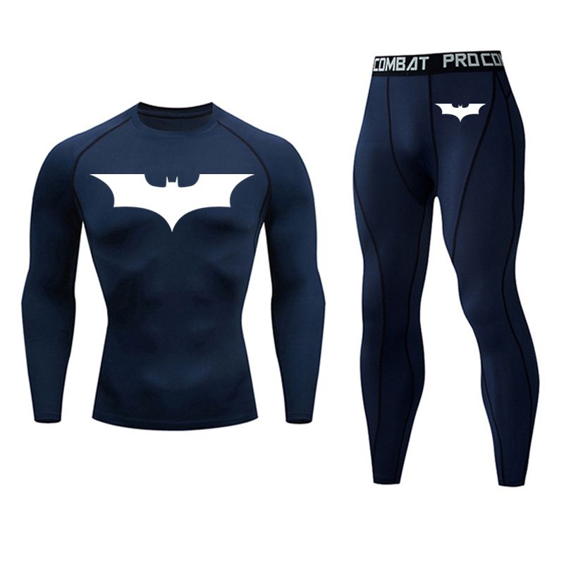 Conjunto de Roupas de Academia Masculino - Secagem Rápida - O Retalho