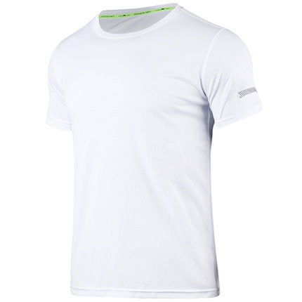 Camiseta de Manga Curta para Academia - Ajuste Solto e Secagem Rápida - O Retalho