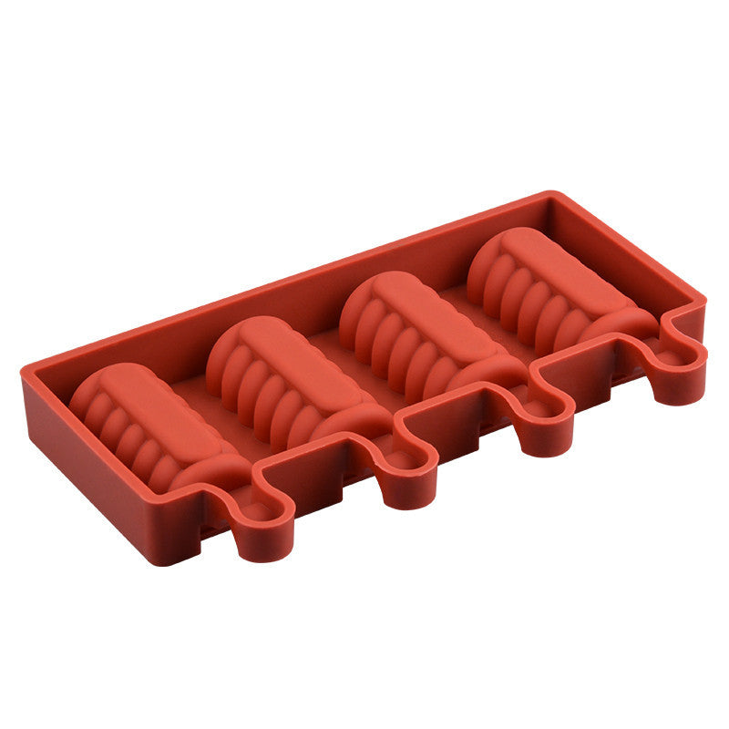 Molde de sorvete de picolé de silicone - O Retalho