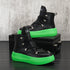 Sapatos de cano alto brancos para homens - O Retalho