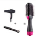 Secador de Cabelo de Íons com Escova Quente - O Retalho