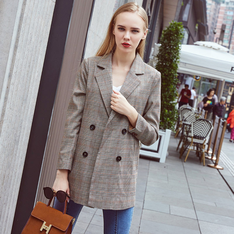 Blazer xadrez versão coreana - O Retalho