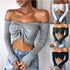 Blusa Feminina de Mangas Longas - O Retalho