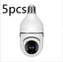 CÂMERA WiFi 1080P Lâmpada 4X Zoom Câmera E27 Home 5GWiFi Monitor de alarme - O Retalho