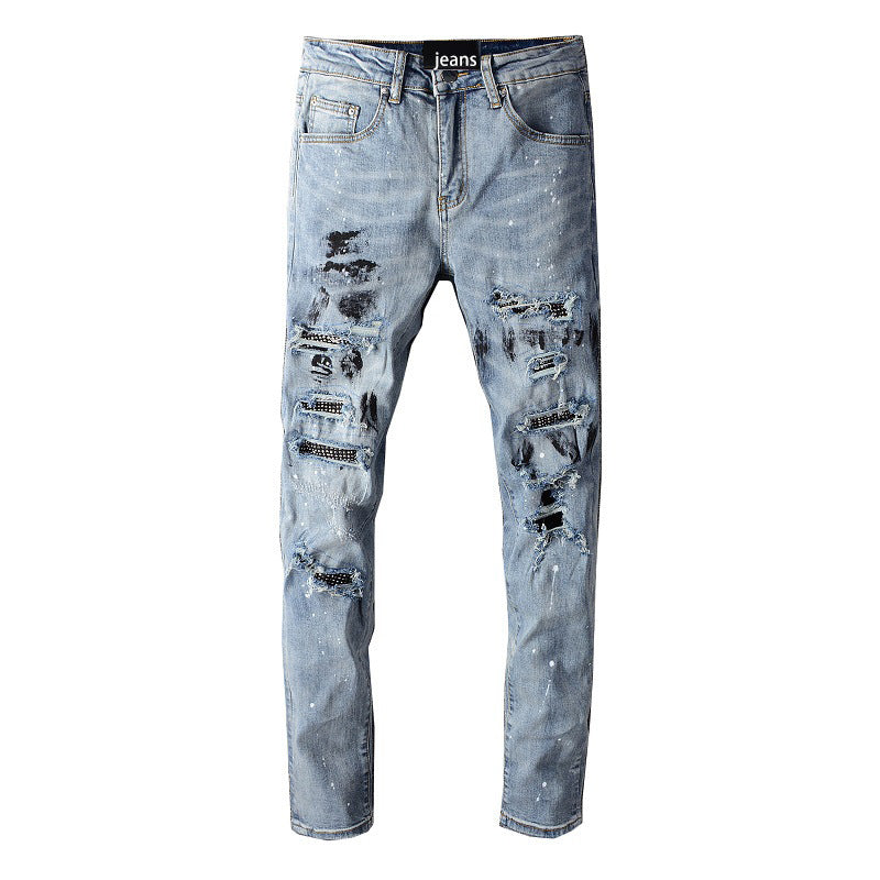 Calça Jeans com Detalhes Únicos - O Retalho