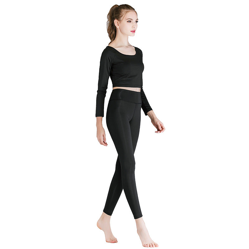 Conjunto de Roupas de Yoga Estampado - Estilo e Elegância para Seu Treino - O Retalho
