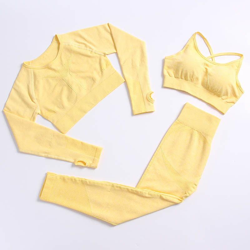 Conjunto de Roupas de Fitness e Yoga para Mulheres - O Retalho