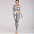 Conjunto de Roupas de Yoga Estampado - Estilo e Elegância para Seu Treino - O Retalho
