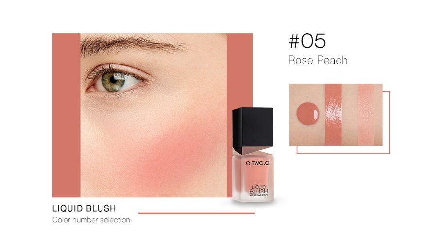 Blush líquido colorido - O Retalho