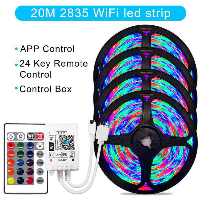 RGB Faixa de luz LED WiFi inteligente - O Retalho