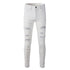 Women's High Street Ripped Stretch Slim Jeans - O Retalho