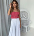 Top Peplum sem mangas - O Retalho