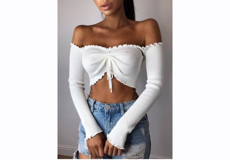 Blusa Feminina de Mangas Longas - O Retalho