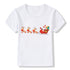 Camiseta infantil fofa de Natal - O Retalho