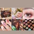 Paleta de Sombras Multicoloridas para Olhos Pérola Terra - O Retalho
