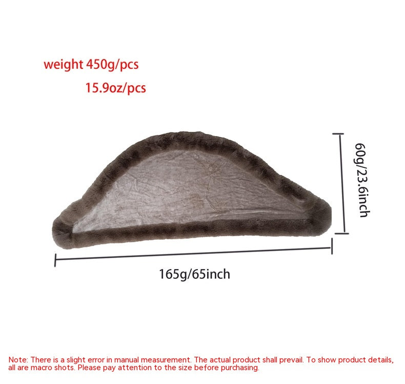 Women's Fur Collar Fur Shawl Warm - O Retalho