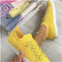Sapatos Casuais Femininos com Bico Redondo - O Retalho