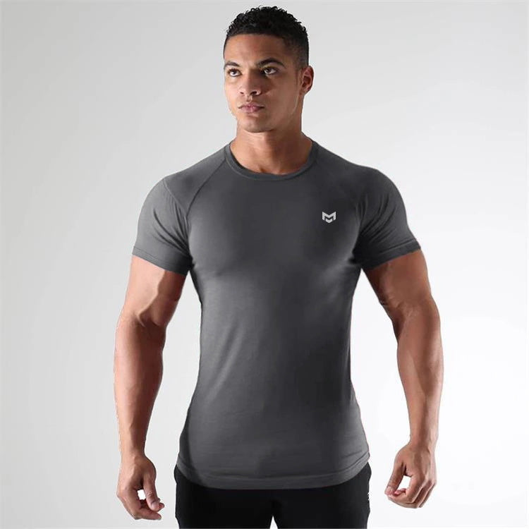 Camiseta de Manga Curta para Academia - Secagem Rápida - O Retalho