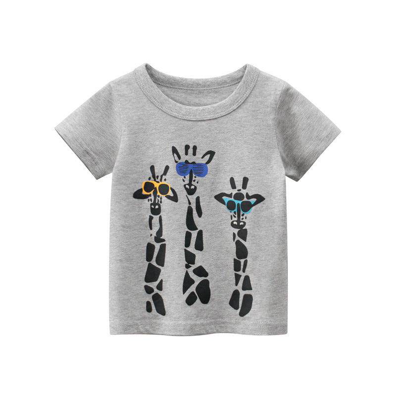 👶camiseta de manga curta infantil! Leve e fresca - O Retalho