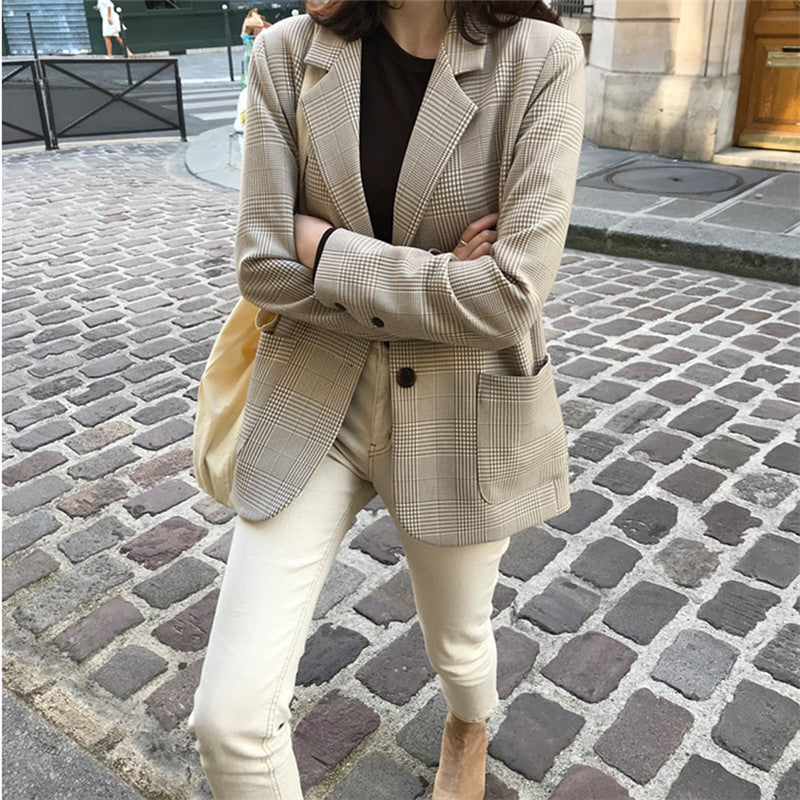 Blazer xadrez retrô - O Retalho