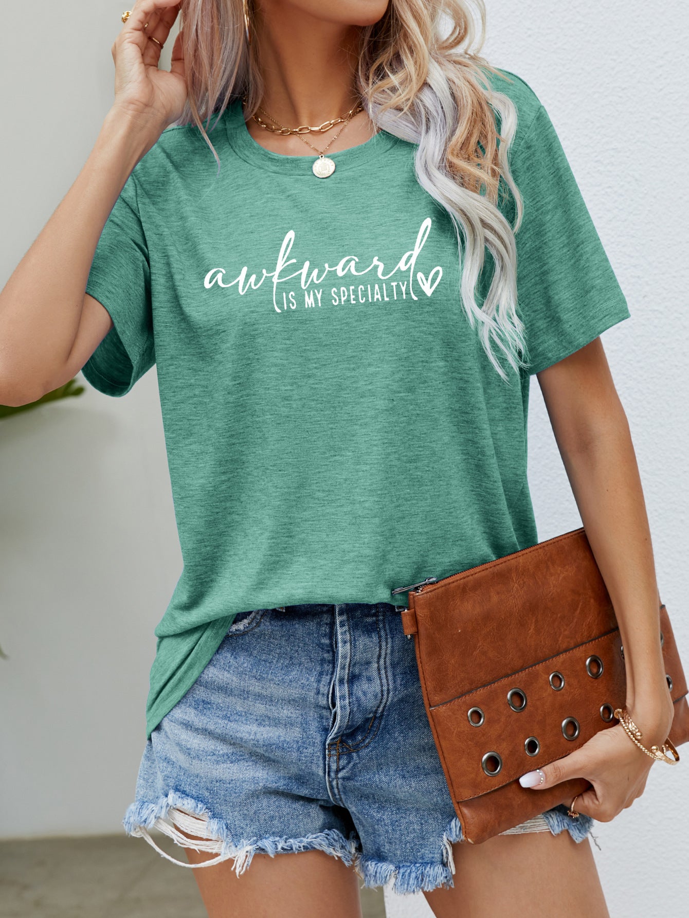 Camiseta Estampada com Mangas Curtas - O Retalho